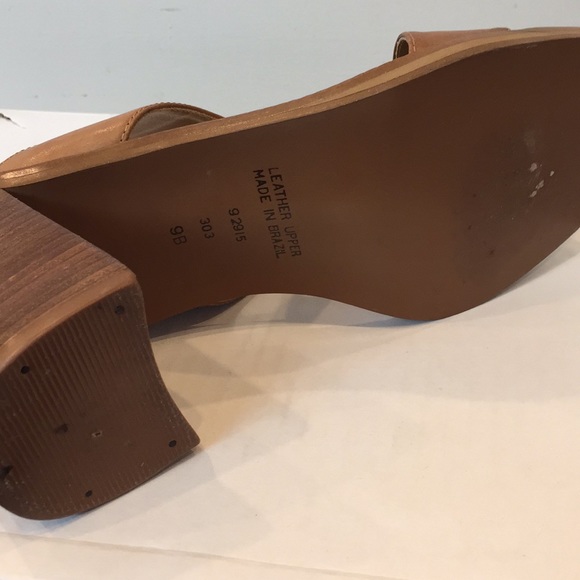 Tweeds Brown Wedge Sandals - Picture 5 of 8